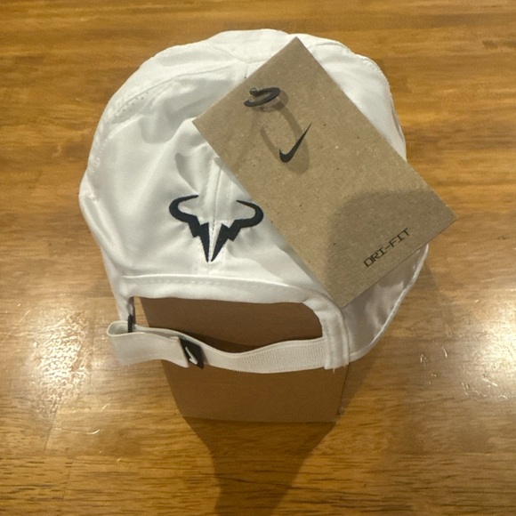 Nike Dri Fit Rafa Adjustable Tennis Club Cap Hat M/L Unisex FB5600 100 New Tags - Picture 4 of 8